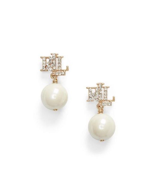 Ralph Lauren Metallic Lrl Logo Pearl Ld44