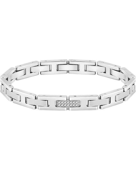 Boss Metallic Stainless Steel Bracelet