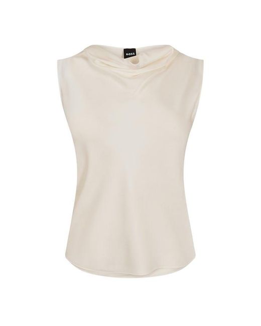 Boss Natural Belidina Long Sleeve Blouse