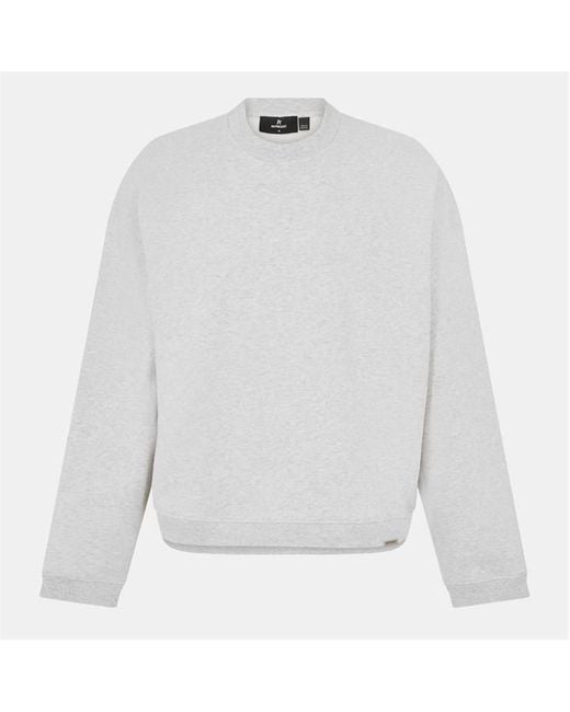 Represent White Crew Sweatshirt for men