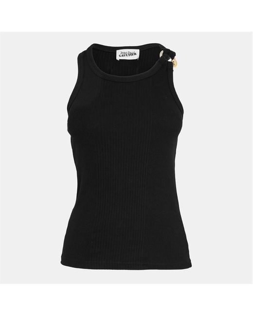 Jean Paul Gaultier Black Tank Vest