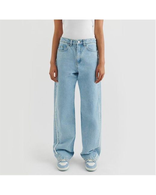 Axel Arigato Blue Studio Stripe Jean