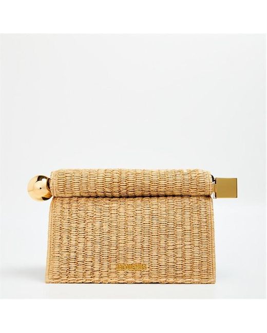 Jacquemus Metallic Jacq Poch Rond Car
