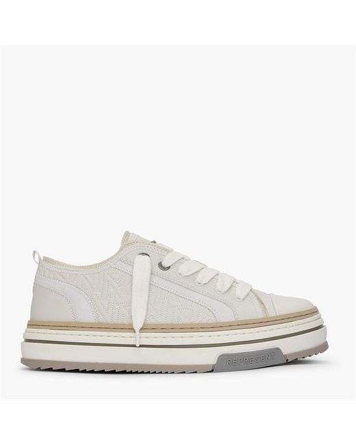 Represent Natural X Low Trainers, Layered Design, Chunky Laces for men