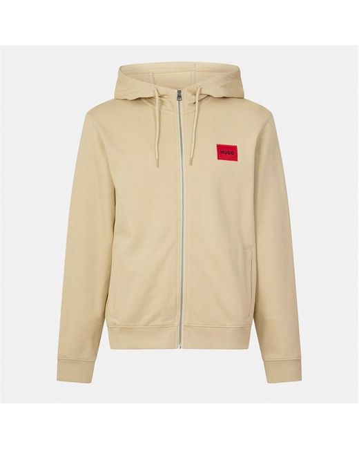 HUGO Green Daple Zip Through Hoodie for men