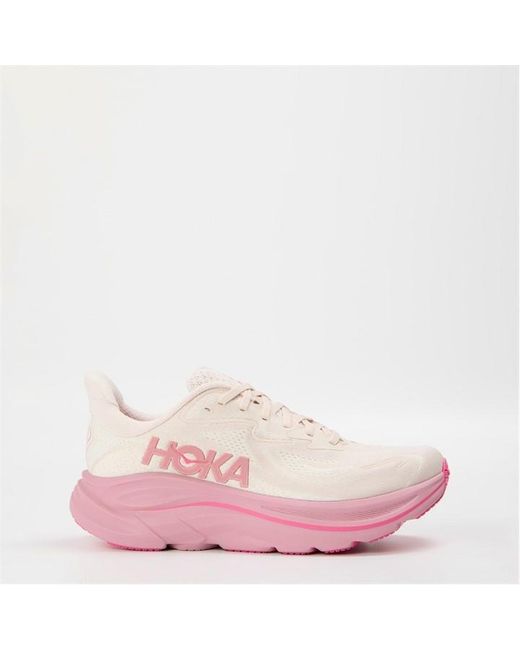 Hoka One One Pink Clifton 10 Everyday Neutral Road Running Shoes