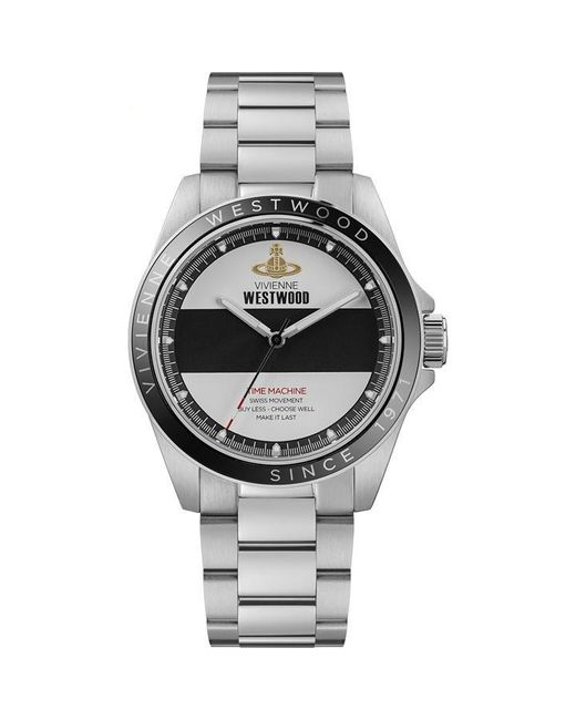 Vivienne Westwood Metallic Westwood The Blackwall Watch Vv293bksl for men