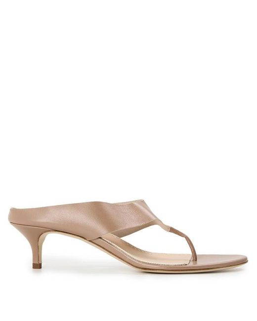 Magda Butrym Natural Thong Heel Sandals