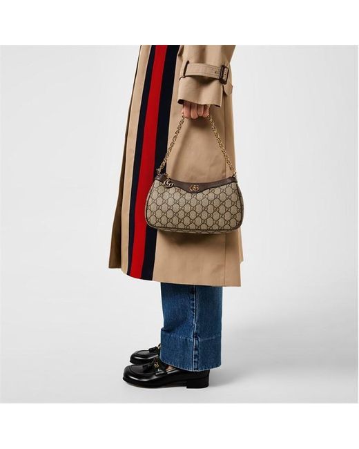 Gucci Gray Ophidia Small Handbag
