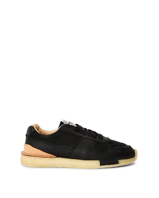 Clarks Black Tor Run Trainers for men