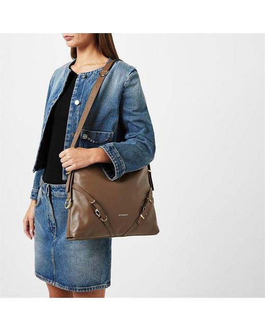 Givenchy Blue Medium Voyou Bag