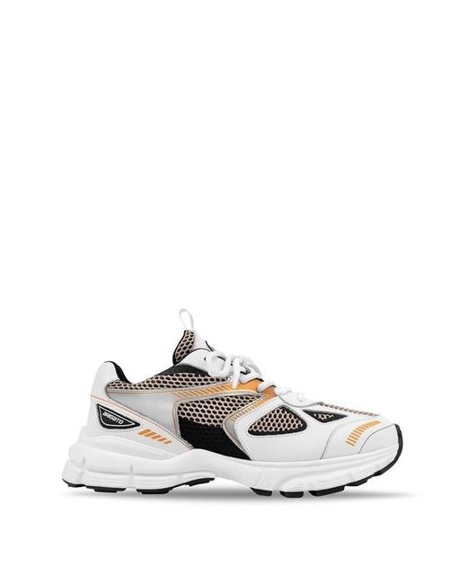 Axel Arigato White Marathon Leather And Mesh Trainers