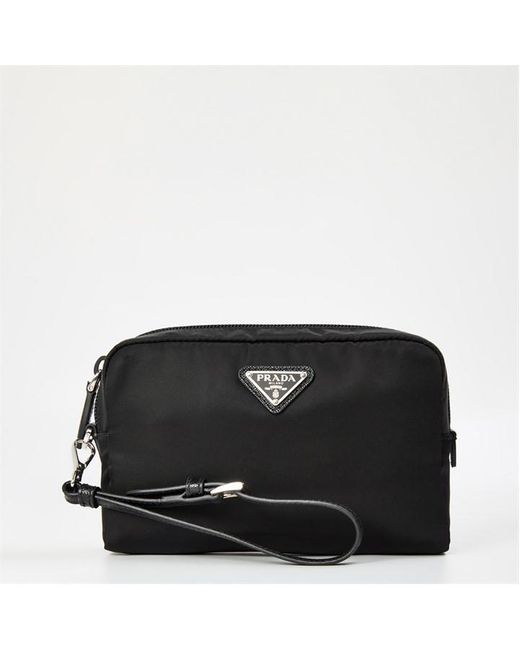 Prada Black Nylon Zip