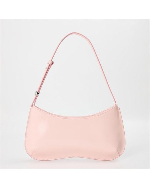 Jacquemus Pink Jacquard Le Bisou Shoulder Bag