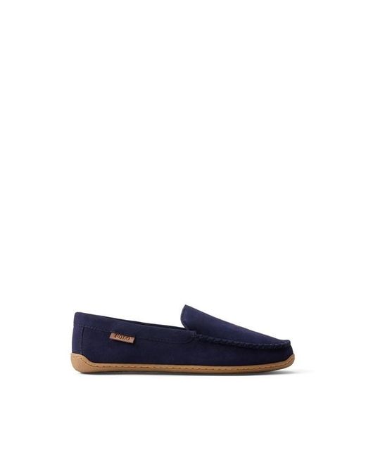 Polo Ralph Lauren Blue Brenan Moccasin Slippers for men