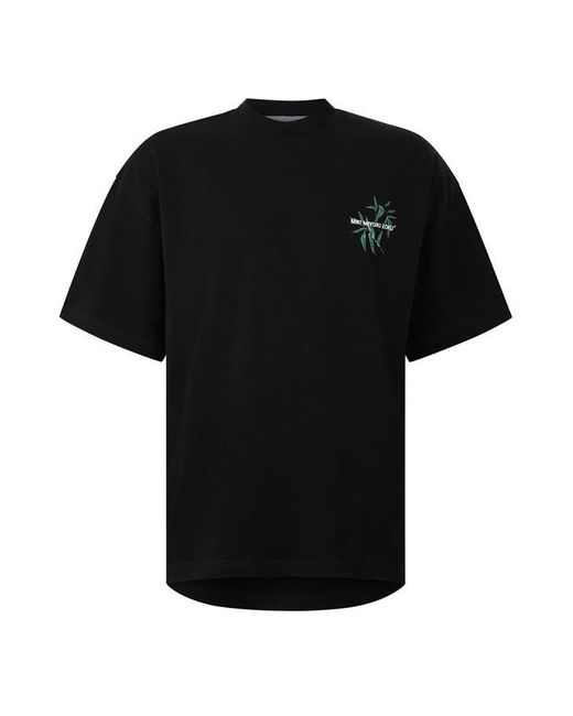 MKI Miyuki-Zoku Black Long Sleeve Logo T-Shirt for men