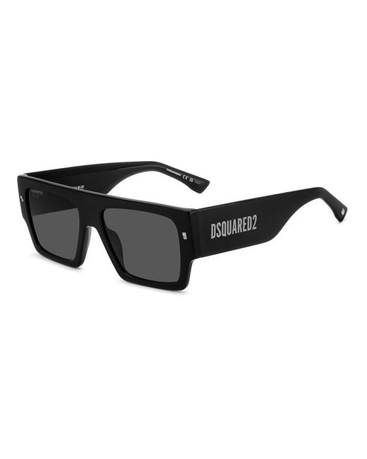 DSquared² Black Square Sunglasses for men