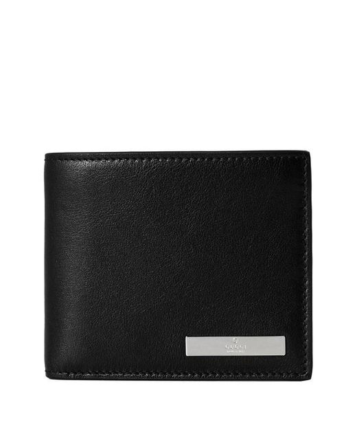 Gucci Black Plaque Billfol Sn64 for men