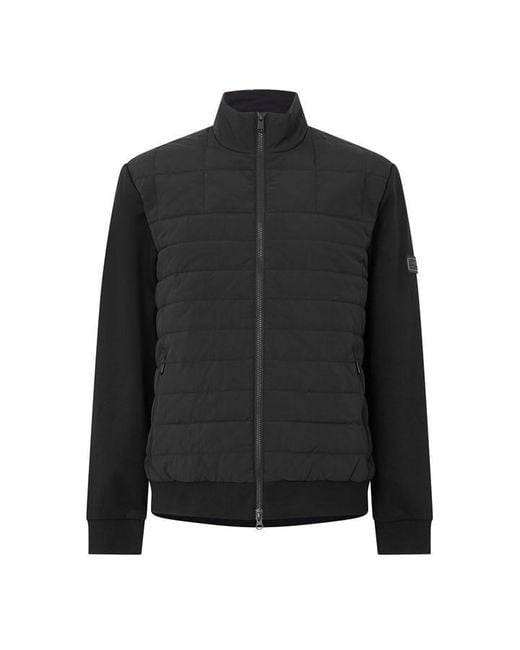 Barbour Black B.Int Collins Baffle Sn64 for men