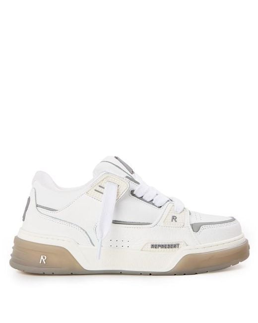 Represent White Low-Top Trainers for men