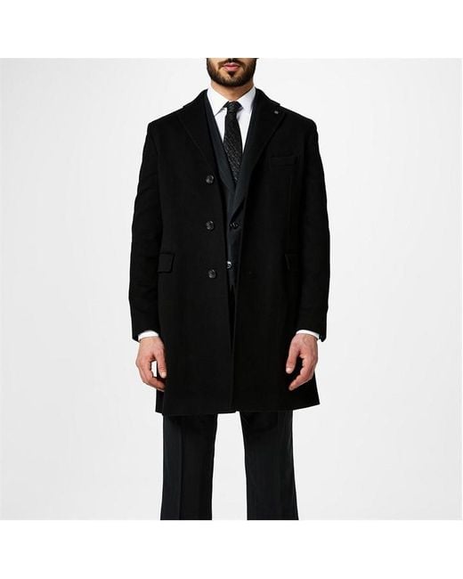 Tagliatore Black Ttl C Vent L Coat for men