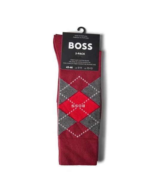 Boss Blue 2P Rs Argyle Cc 10244703 01 for men