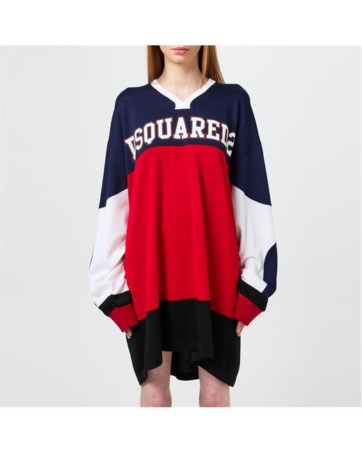 DSquared² Red Baseball Fit