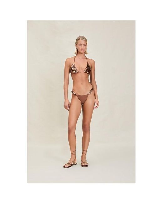Devon Windsor White Cici Seashell Bikini Bottom
