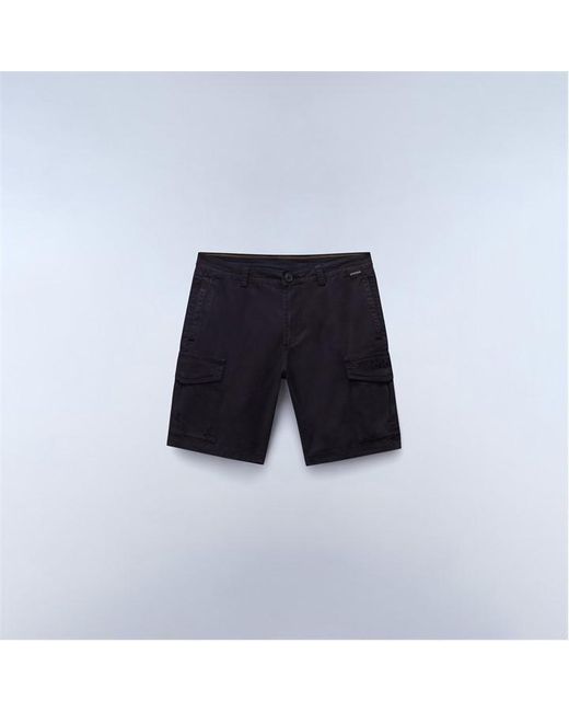 Napapijri Black Napa Deline Cargo Short for men