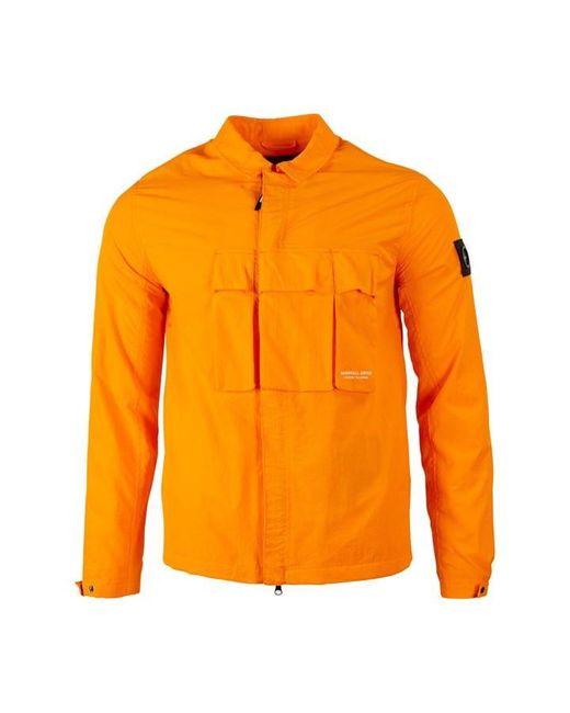 Marshall Artist Orange Koji Over Shirt for men