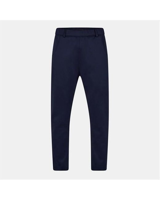 Prada Blue Open-Ankle Woven Relaxed Fit Tracksuit Joggers for men