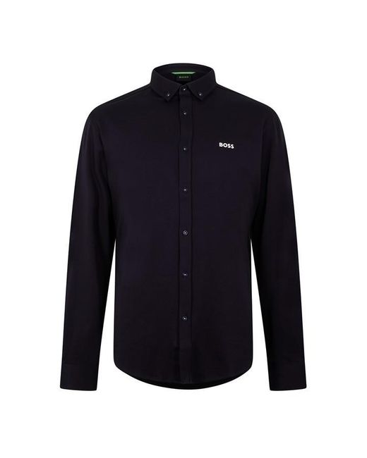 Boss Blue B Motion L 03 Long Sleeve Plain Shirt for men