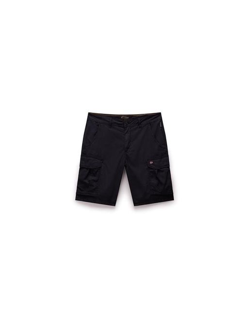 Napapijri Black Noto Cargo Shorts for men