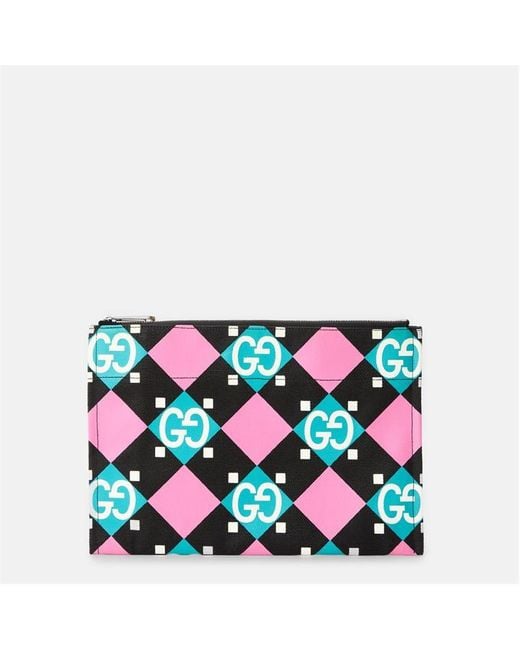 Gucci Blue Clutch Bag for men