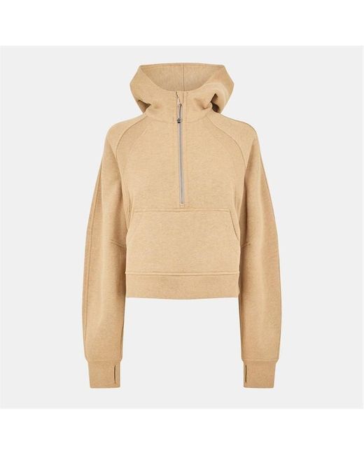 lululemon athletica Natural Logo Cotton Oversized Zipped Hoodie