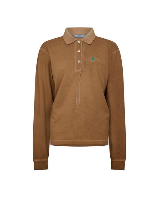 Prada Brown Long Sleeve Plain Shirt