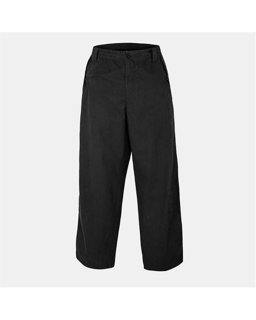 C P Company Gray Gabardine Cargo Trousers for men