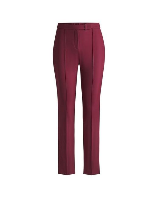 Boss Red Tizena Straight Leg Trousers