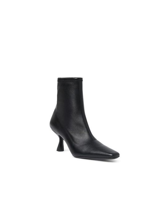 Loeffler Randall Black Thandy Ab Ankle Heeled Boot