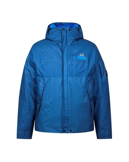 C P Company Blue Gore G Type Padded Jacket for men