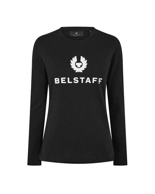 Belstaff Black Mariola Long Sleeve T-Shirt