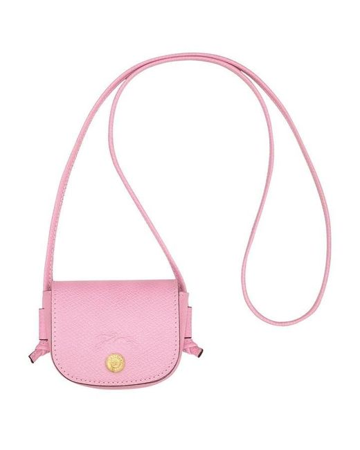 Longchamp Pink Epure Xs Coin Mini Crossbody Bag