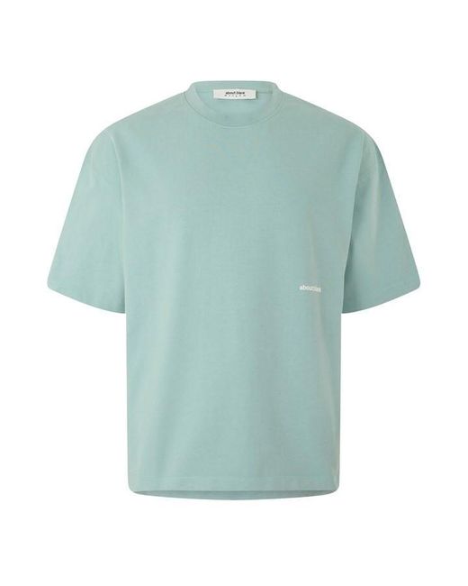 About Blank Blue Box T-Shirt for men