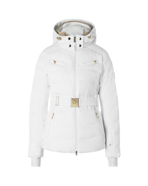 Bogner White Ellya Quilted Jacket