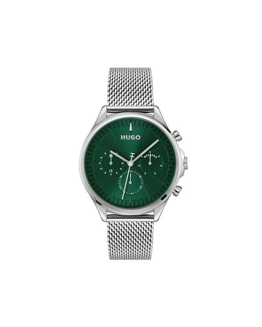 HUGO Green Gents #Smash Multi Watch for men