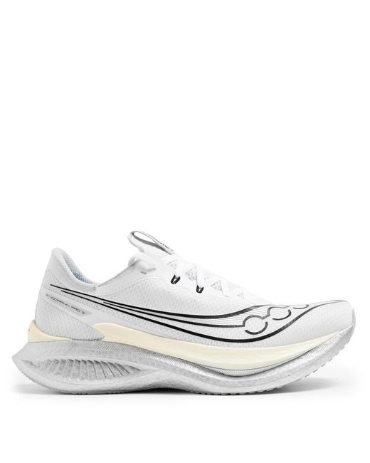 Saucony White Running Shoes for men