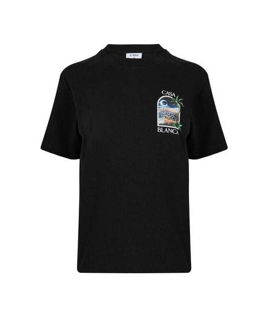 Casablanca Black Casa Night Tee Ld64