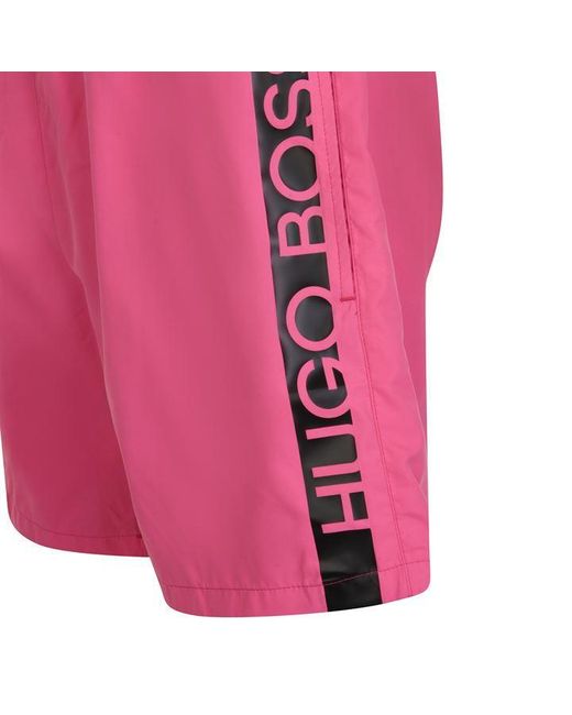 pink dolphin swim trunks