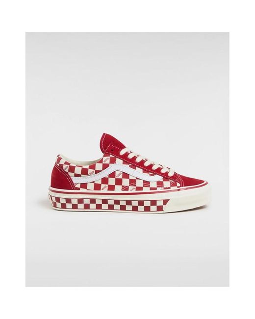 Vans Red Premium Old Skool Bmx Shoes for men