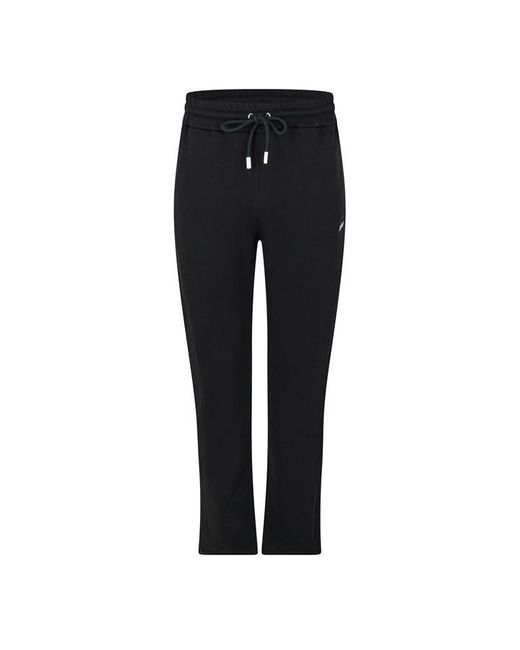 Off-White c/o Virgil Abloh Black Outline Diagonal Cotton Open Hem Fleece Joggers for men